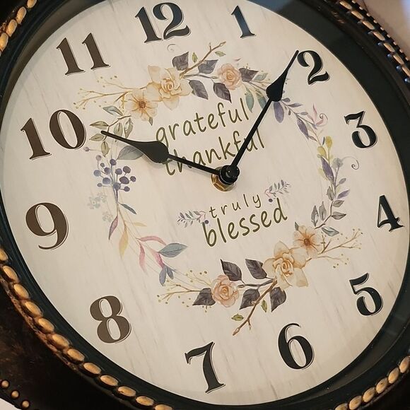 Inspirational wall clock NWT - Picture 4 of 7